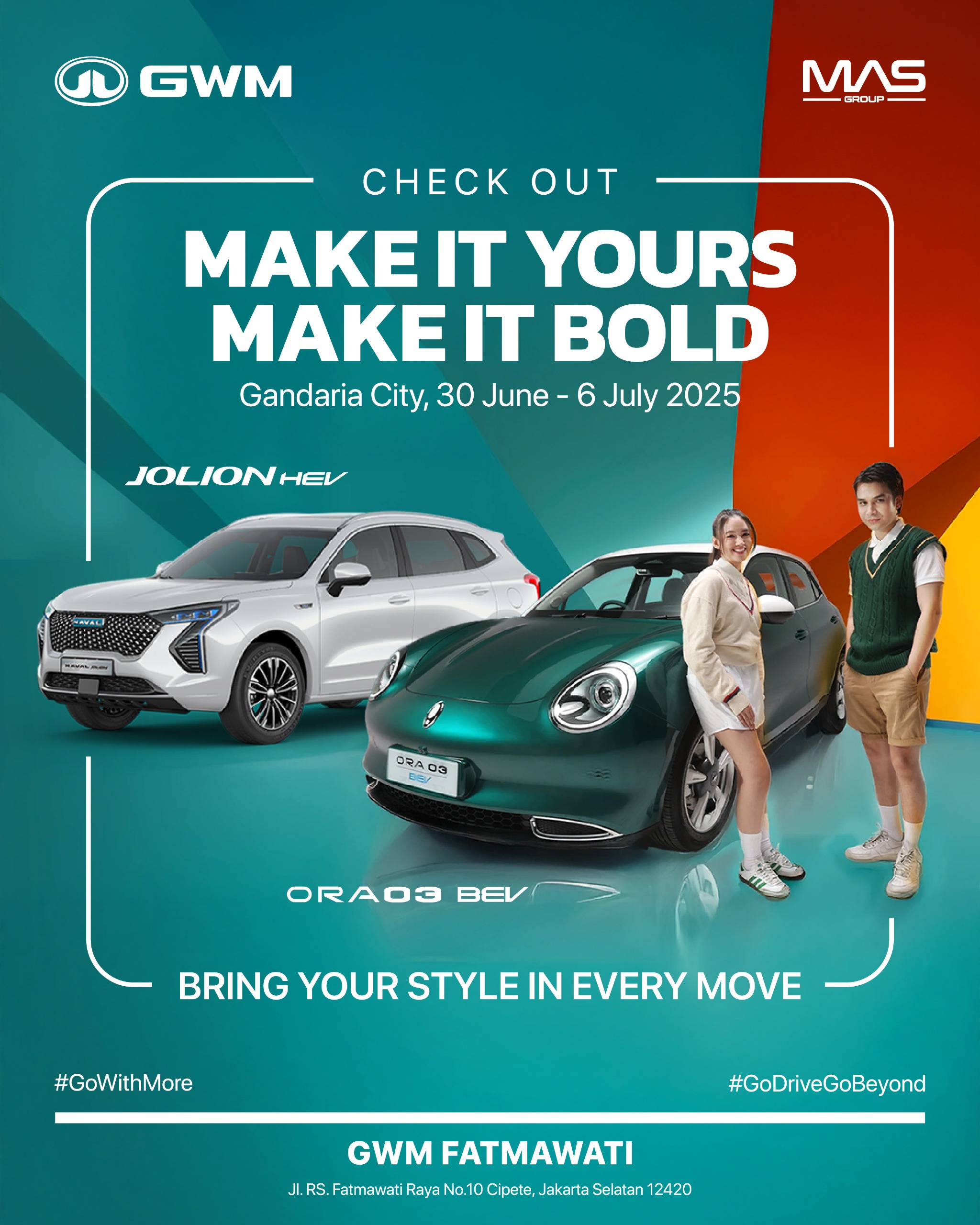 GWM GANDARIA CITY 30 JUNI - 6 JULI 2025 GWM GANDARIA CITY 30 JUNI - 6 JULI 2025