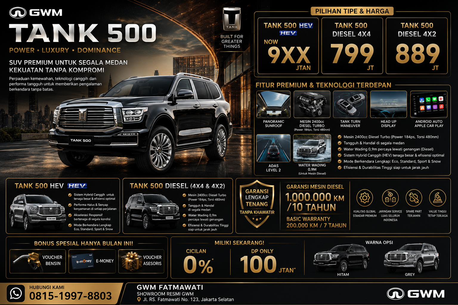 Promo Tank 500